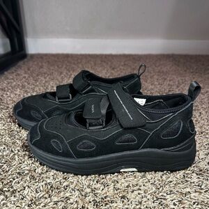 Suicoke AKK-AB Hook & Loop Shoes Sneakers Women’s Size 8 Black Casual Comfort